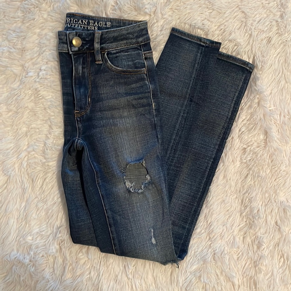 AE High Rise Jeggings